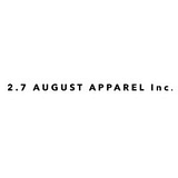 2.7 AUGUST APPAREL INC logo
