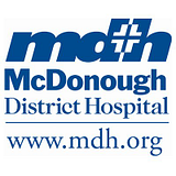 MCDONOUGH DISTRICT HOSP logo